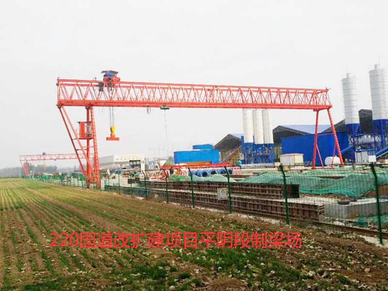220 National Highway Reconstruction and Expansion Project Pingyin Section Beam Making Yard