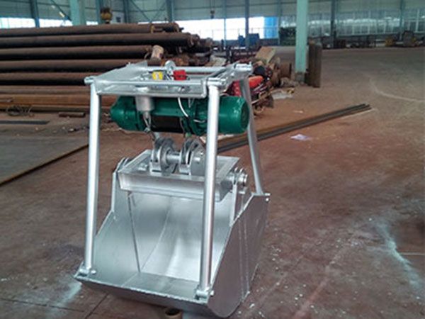 Grab bucket series crane