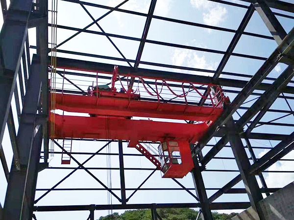 Electric double beam crane
