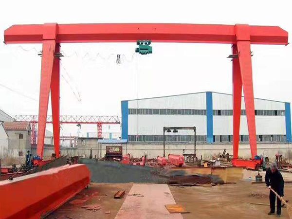 gantry crane with electric hoist