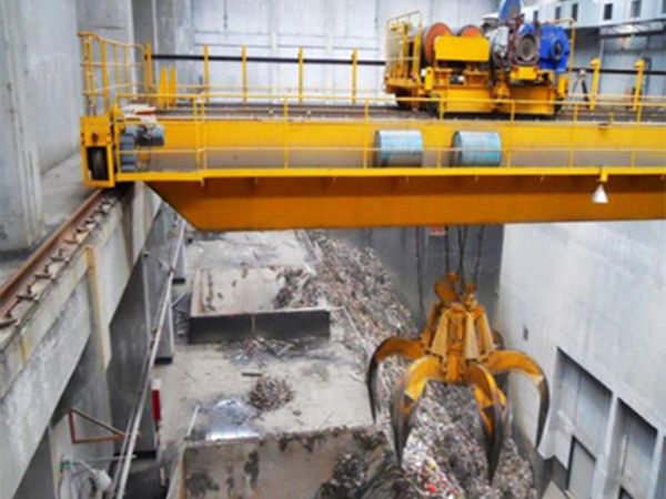 QZ type grab bucket bridge crane