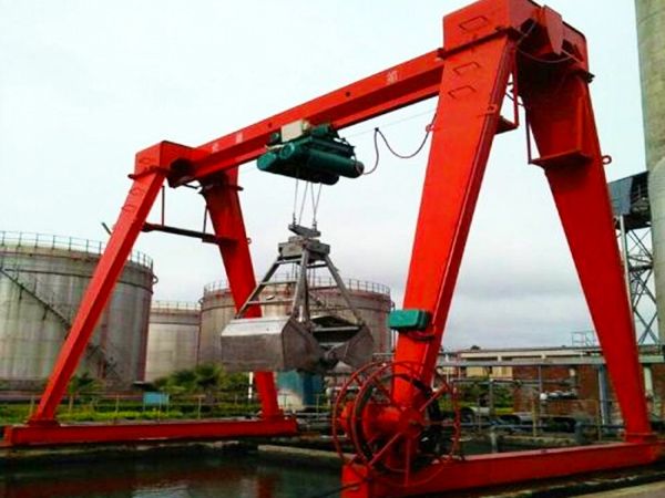 gantry grab crane
