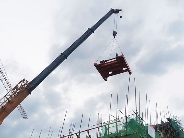 Double beam crane